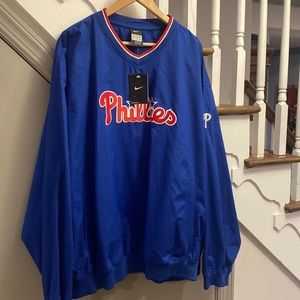 Nike Philadelphia Phillies Royal Blue Windbreaker